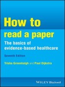 تصویر دانلود کتاب How to Read a Paper: the Basics of Evidence-Based Healthcare 
