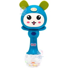 تصویر جغجغه دمبلی عروسکی 9300-2 