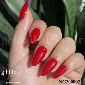 تصویر استیکر کاشت ناخن_کد NG200002 nail sticker_NG200002