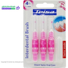 تصویر براش بین دندانی پروفشنال تریزا سایز ۱.۳ میلیمتر ایزو ۴ 