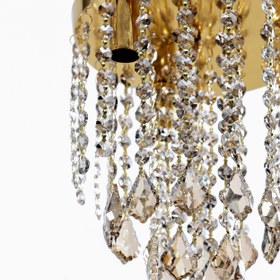 تصویر لوستر سقفی مدل آبشار Waterfall model chandelier ا Waterfall model chandelier Waterfall model chandelier