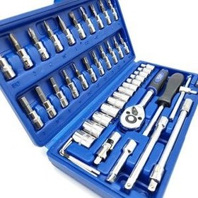 تصویر جعبه بکس 46 پارچه نیو تولز NEW TOOLS