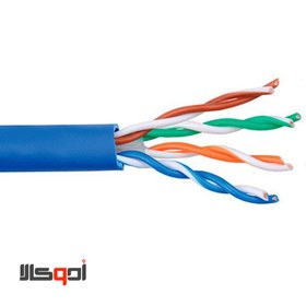 تصویر کابل شبکه کت 6 مدل 1 متر 