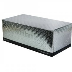 تصویر دستمال کاغذی دولایه 150 برگ نقره‌ای سافتلن - 36 عدد (قیمت هر عدد 71,500 ت) 