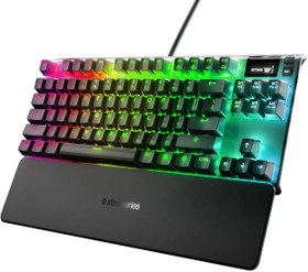 تصویر کیبورد مخصوص بازی استیل سریز مدل APEX PRO TKL SteelSeries APEX PRO TKL Mechanical Gaming Keyboard