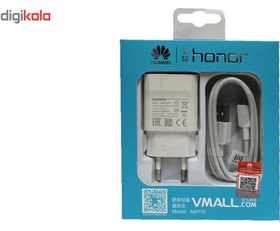 تصویر پک شارژر دیواری مدل Honor Am110 به همراه کابل میکرو USB 