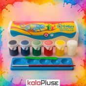 تصویر گواش ۶ رنگ سایز بزرگ آریا کد ۴۰۰۹ 