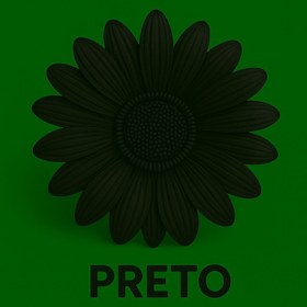 تصویر آندگلیز مشکی PRETO ( بالینی ) 