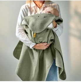 تصویر حوله کلاه دار نوزاد ایکیا مدل GULDVÄVARE 