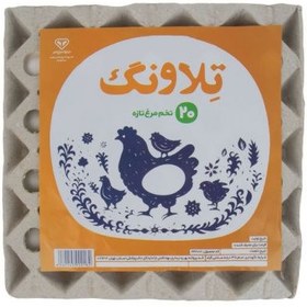 تصویر تخم مرغ تلاونگ بسته ۲۰ عددی 