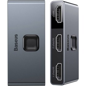 تصویر سوییچ دو پورت بیسوس مدل HDMI Switcher 