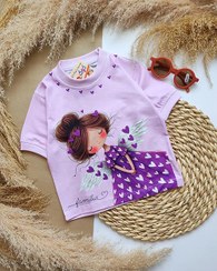 تصویر تیشرت تک طرح فرشته 