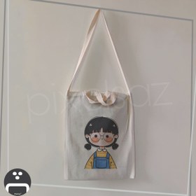 تصویر دختر عینکی 