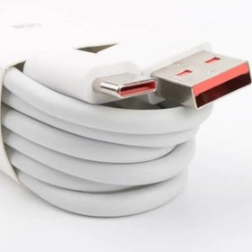 تصویر کابل شارژ 6 آمپر 67 وات اورجینال فست توربو شیائومی ثانیه شمار USB به USB-C سر کارتون Charging cable 6A 67W original Fast Turbo Xiaomi seconds counter USB to USB-C