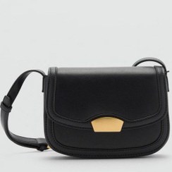 تصویر کیف دوشی منگو مشکی (Mango) 