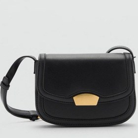 تصویر کیف دوشی منگو مشکی (Mango) 