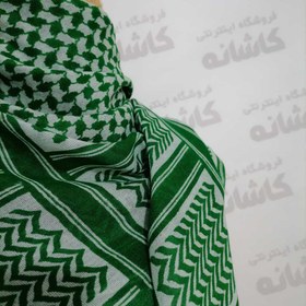 تصویر جامانه کوردی سبز (چفیه فلسطینی) 