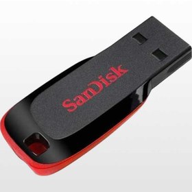 تصویر فلش مموری سن دیسک Cruzer Blade SDCZ50 USB 2 ظرفیت 128 گیگابایت SanDisk Cruzer Blade SDCZ50 USB 2 Flash Drive-128GB