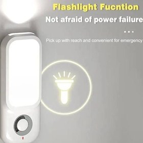 تصویر چراغ اضطراری شارژی و سنسور دار Rechargeable emergency light and sensor