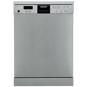 تصویر ماشین ظرفشویی شارپ مدل QW-V612-SS3 Dishwasher SHARP QW-V612-SS3