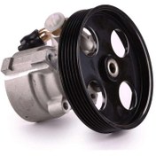 تصویر پمپ هیدرولیک فرمان پژو 405 XU7 ایساکو آلومینیومی 360702699 