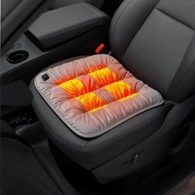 تصویر بالشتک گرم‌کن دار برقی مناسب خودرو، صندلی و محل کار با پورت تایپ C 