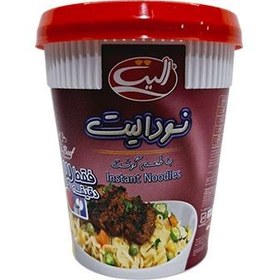 تصویر نودل لیوانی مرغ الیت 