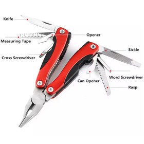 تصویر انبردست چندکاره مدل K1 - قرمز 