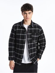 تصویر پیراهن جاکلیدی مردانه با آستین بلند مناسب - ال‌سی وایکیکی - LC Waikiki -- 943234236- اورجینال 