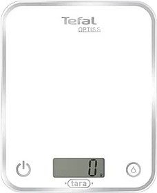 تصویر ترازو آشپزخانه تفال/ترازوی توزین Optiss سفید Bc5000V2 - ارسال 20 روز کاری Tefal Kitchen Scale/Weighing Scale Optiss, White, Bc5000V2