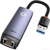 تصویر مبدل یواس‌بی به پورت شبکه بیسوس Baseus Ethernet Adapter USB to RJ45 LAN Port WKQX000113مبدل یواس‌بی به پورت شبکه بیسوس Baseus Ethernet Adapter USB to RJ45 LAN Port WKQX000113 baseus
