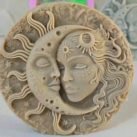 تصویر کتیبه ماه و خورشید 