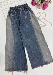 تصویر شلوار شافل نگیندار پایین ریش 