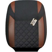تصویر روکش صندلی پارچه ای خودرو سوشیانت مدل A_107 مناسب برای ساینا 