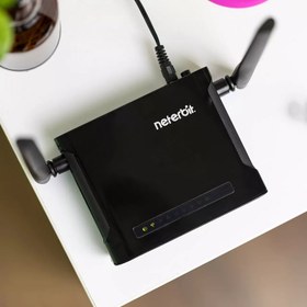 تصویر مودم روتر نتربیت مدل ND-4230N +ADSL2 با ۲ آنتن 