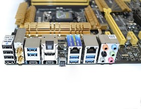 تصویر مادربرد ایسوس Z87-DELUXE/QUAD Motherboard ASUS Z87-DELUXE/QUAD