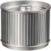 تصویر بانکه درب دار آیکیا، مدل BETTHAJ، استیل، 0.6 لیتر 