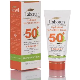 تصویر ضد آفتاب بدون رنگ +SPF50 مناسب پوست چرب لابورن 