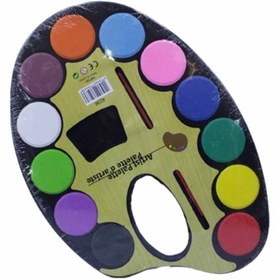 تصویر آبرنگ بزرگ 12 رنگ 