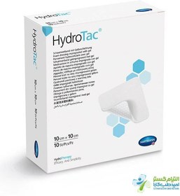 تصویر پانسمان فوم هیدروتک ۱۰×۱۰ سانتی متر هارتمن HydroTac 