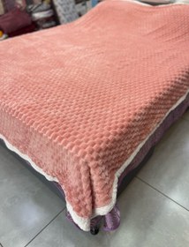 تصویر پتو‌ ابریشمی طرح اجری دورو دونفره برند کاندیش 