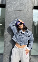 تصویر کراپ کت جین 