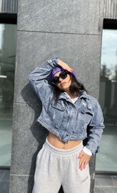 تصویر کراپ کت جین 