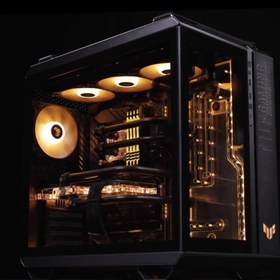 تصویر کیس گیمینگ R7 7800X3D با کارت گرافیک RX6900XT حافظه ۳۲ گیگابایت و SSD یک ترابایت 