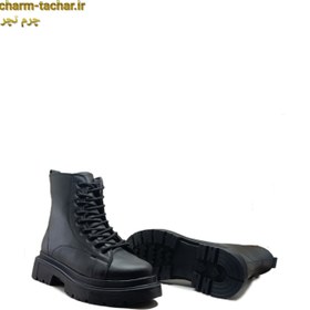 تصویر بوت برشکا مردانه بندی بغل زیپ‌دار - 4 