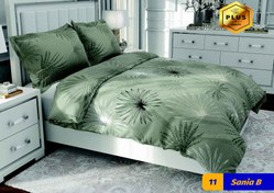 تصویر روتختی دونفره ساتین پنبه پلاس کارینا کد 11 