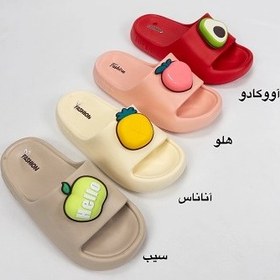 تصویر دمپایی میوه ای سایز ۳۹ کد ۱۰۶۴ 