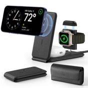 تصویر ست شارژ ESR مدل HaloLock™ 3-in-1 Travel Wireless Charging Set 