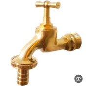 تصویر شیر زرد حیاطی برنجی۳/۴ 