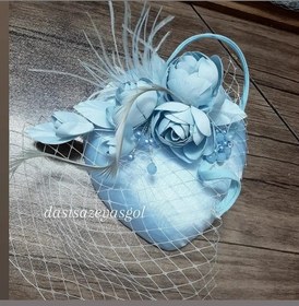 تصویر کلاه فرانسوی اشکی تخت - کرم kolah faransavi